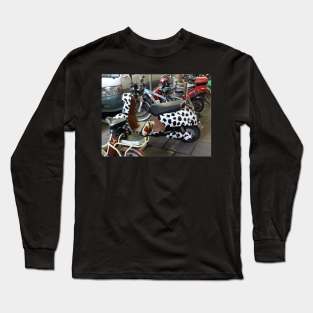 Cow scooter Long Sleeve T-Shirt